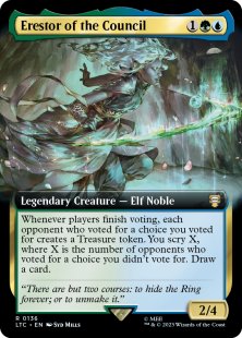 Erestor of the Council (extended art)