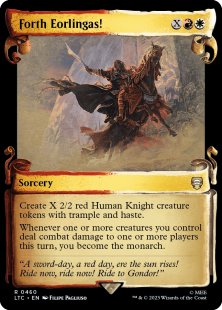 MTG 進め、エオルの家の子よ 2枚 統治者トークン 英語 MTG 進め、エオルの家の子よ 2枚 統治者トークン 英語