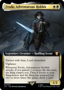 Frodo, Adventurous Hobbit (extended art)