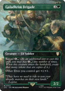 Galadhrim Brigade (#502) (foil) (borderless)