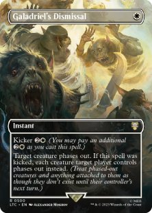 Galadriel's Dismissal (#500) (foil) (borderless)