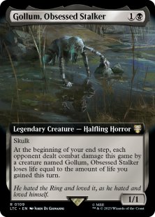 Gollum, Obsessed Stalker (extended art)