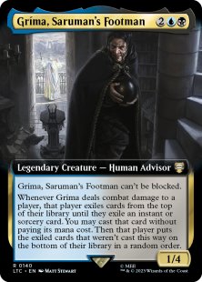 Gríma, Saruman's Footman (extended art)