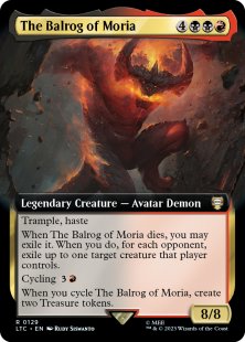 The Balrog of Moria (extended art)