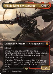 Witch-king, Sky Scourge (#511) (foil) (borderless)