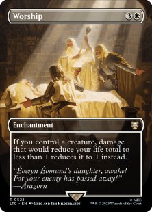 Worship (silver foil) (borderless)