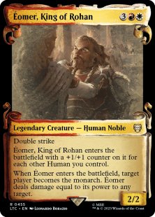 Éomer, King of Rohan (silver foil) (showcase)