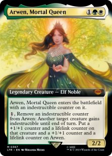 Arwen, Mortal Queen (#367) (extended art)