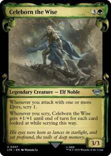 Celeborn the Wise (silver foil) (showcase)