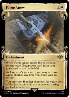 Forge Anew (#568) (silver foil) (showcase)