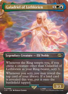 Galadriel of Lothlórien (#446) (foil) (borderless)