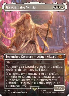 Gandalf the White (#442) (foil) (borderless)