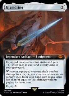 Glamdring (#376) (extended art)