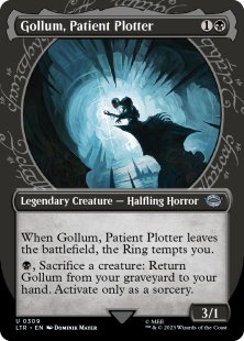 Gollum, Patient Plotter (#309) (showcase) - Lord of the Rings: Tales of Middle-Earth Varianten | Bazaar of Magic