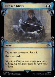 Hithlain Knots (foil) - Lord of the Rings: Tales of Middle-Earth | Bazaar of Magic Hithlain Knots (foil) - Lord of the Rings: Tales of Middle-Earth | Bazaar of Magic