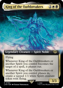 King of the Oathbreakers (#780) (surge foil) (extended art)