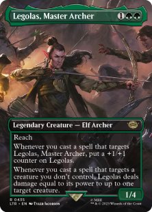 Legolas, Master Archer (#435) (borderless)