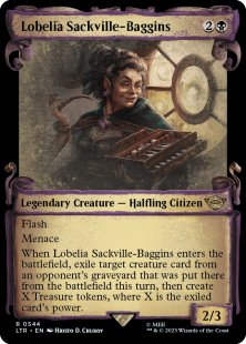 Lobelia Sackville-Baggins (#544) (silver foil) (showcase)