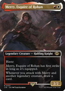 Merry, Esquire of Rohan (#437) (borderless)