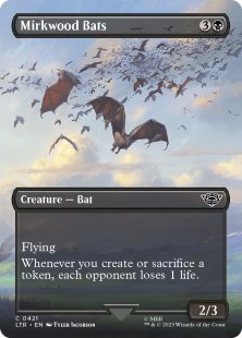 Mirkwood Bats (#421) (foil) (borderless)