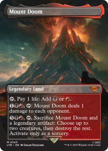 Mount Doom (#343) (borderless)