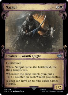 Nazgûl (#724) (silver foil) (showcase)