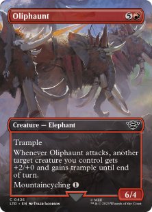 Oliphaunt (#426) (borderless)