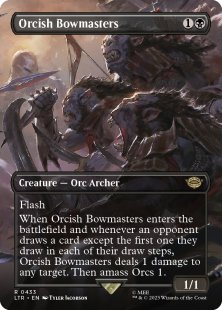 Orcish Bowmasters (#433) (foil) (borderless)