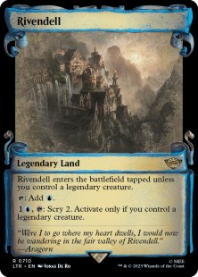 Rivendell (#710) (silver foil) (showcase)