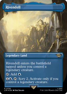 Rivendell (#755) (surge foil) (borderless)