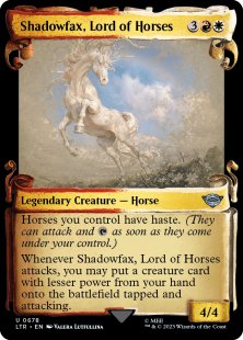 Shadowfax, Lord of Horses (silver foil) (showcase)