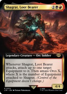 Shagrat, Loot Bearer (#372) (extended art)
