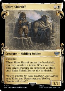 Shire Shirriff (#481) (silver foil) (showcase)