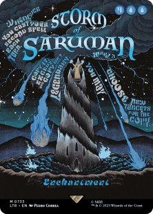 Storm of Saruman (#733) (borderless)