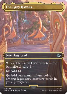 The Grey Havens (#443) (foil) (borderless)