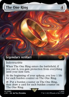 The One Ring (#380) (foil) (extended art)