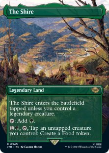 The Shire (#345) (foil) (borderless)