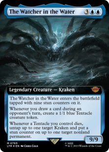 The Watcher in the Water (#765) (surge foil) (extended art)