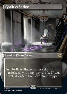 Godless Shrine (foil) (borderless)