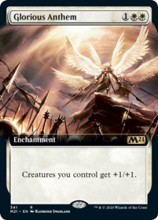 Glorious Anthem (foil) (extended art)