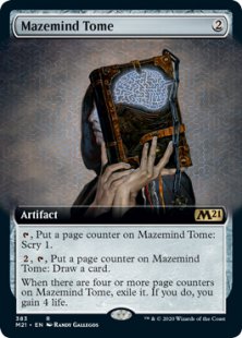 Mazemind Tome (foil) (extended art)