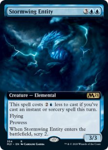 Stormwing Entity (foil) (extended art)