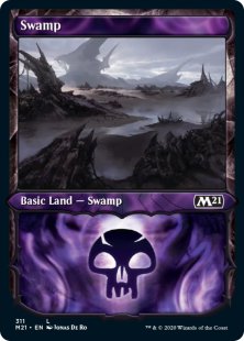 Swamp (foil) (showcase)