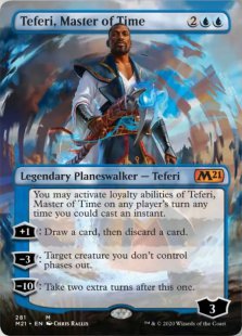 Teferi, Master of Time (1) (borderless)