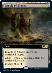 Temple of Silence (foil) (extended art)