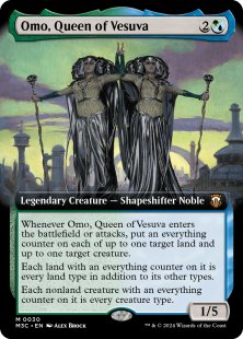 Omo, Queen of Vesuva (#30) (extended art)