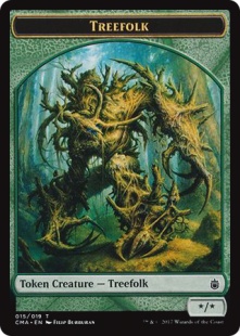 Treefolk token (*/*)