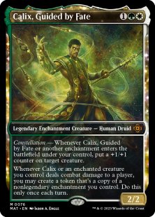Calix, Guided by Fate (#76) (foil) (showcase)