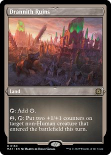 Drannith Ruins (#150) (foil-etched)