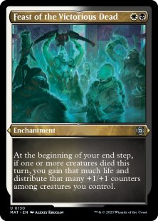 Feast of the Victorious Dead (#130) (foil-etched)